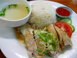Herenboeren soepkip wordt Hainanese Chicken Rice